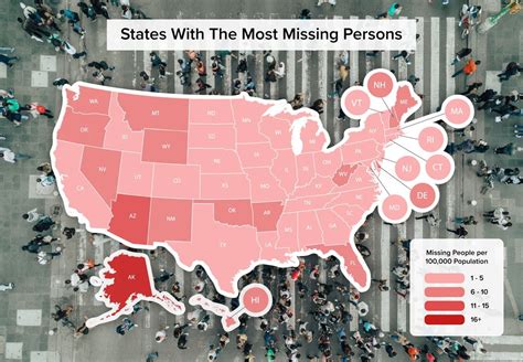 over 600,000 people are reported missing in the United States