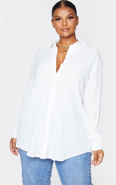 oversize white shirt