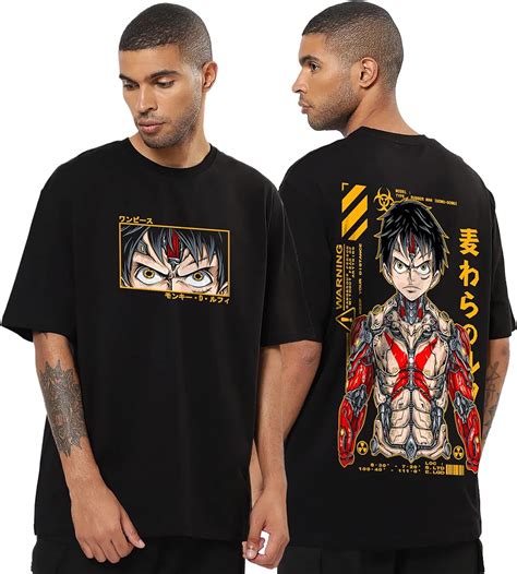 oversized anime shirt