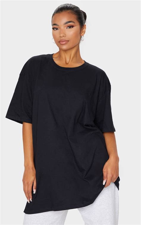 oversized black t shirt