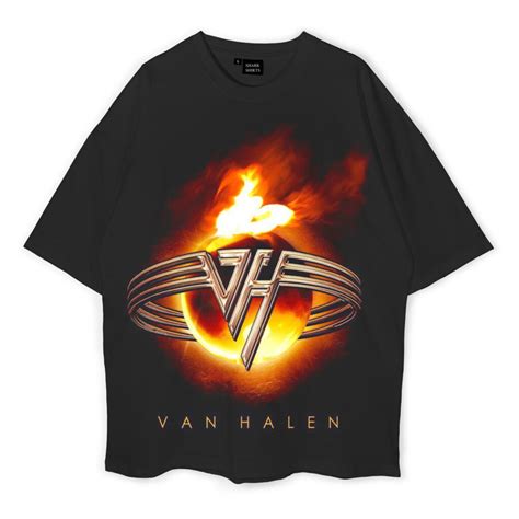 oversized van halen shirt