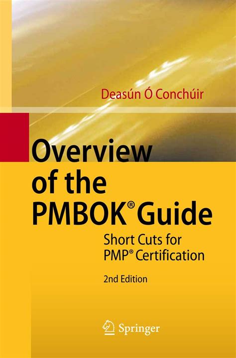 overview of the pmbok® guide short cuts for pmp® certification Doc