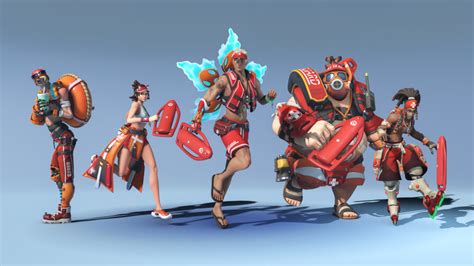 overwatch lifeguard skins