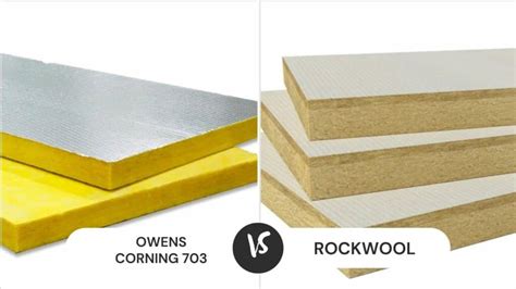 owens corning 703 vs. rockwool 60