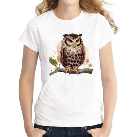 owl shirt womens