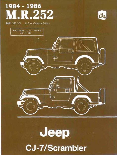 owner manual jeep cj7 pdf PDF