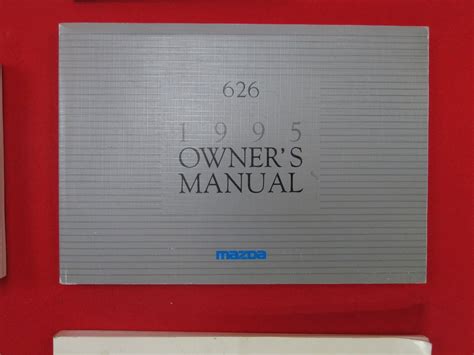 owner manual mazda 626 Doc