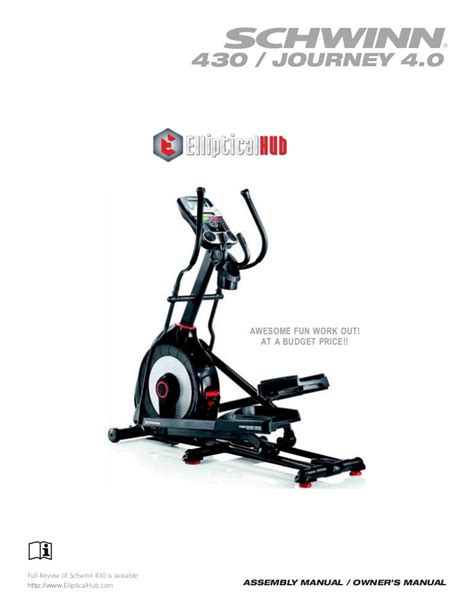 owner manual schwinn 430 elliptical Epub