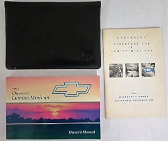 owners manual 1995 chevrolet lumina Doc