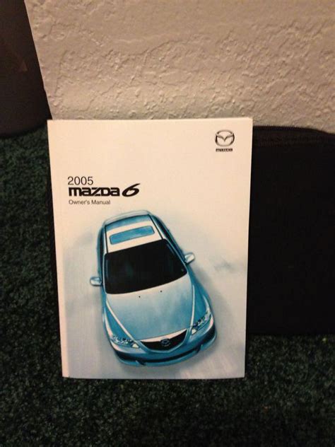 owners manual 2005 mazda 6 Doc