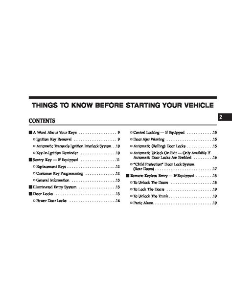 owners manual 2006 sebring Reader