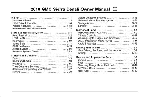 owners manual 2010 m350 PDF