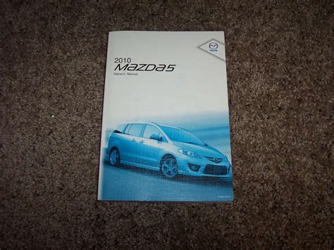 owners manual 2010 mazda 5 PDF