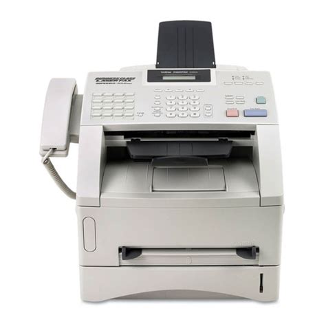 owners manual brothers intellifax 4100 PDF