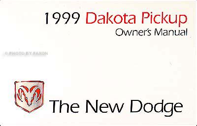 owners manual dodge dakota 1999 Doc