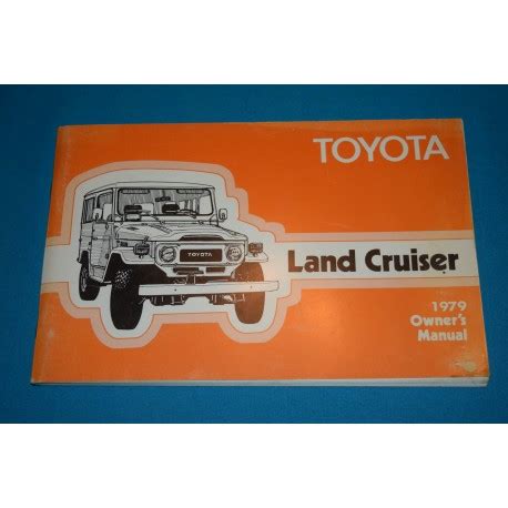 owners manual fj40 1979 Epub