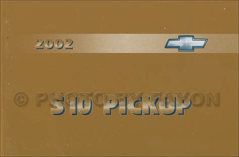 owners manual for 2002 s10 pickup Reader