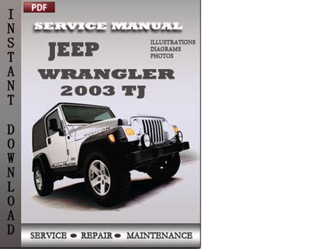 owners manual for 2003 jeep wrangler Doc