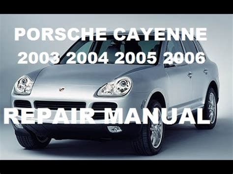 owners manual for 2004 porsche cayenne turbo s Reader