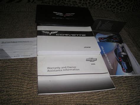 owners manual for 2006 chevrolet corvette Epub