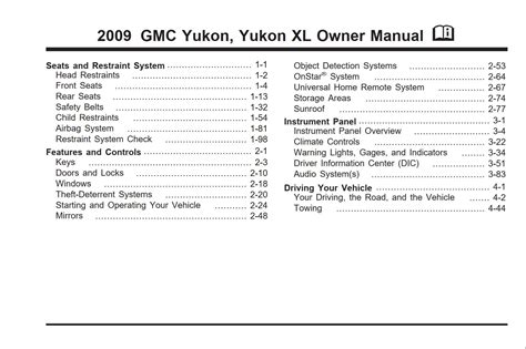 owners manual for 2006 yukon xl denali Doc