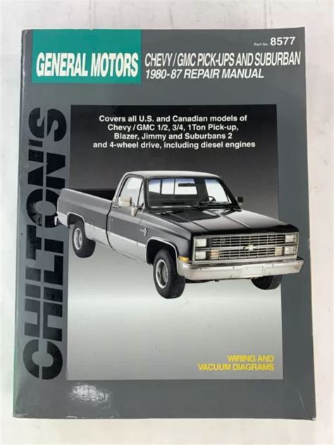 owners manual for 87 chevy suburban Kindle Editon