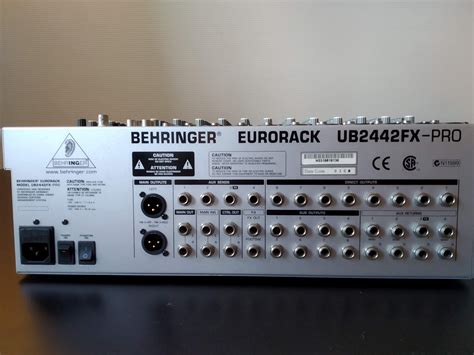 owners manual for behringer ub 2442fx pro Doc