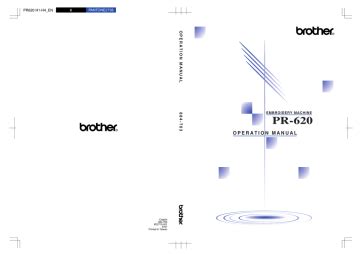 owners manual for brother pr 620 Reader