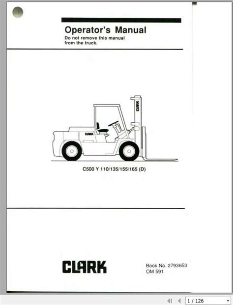 owners manual for clark forklift Epub