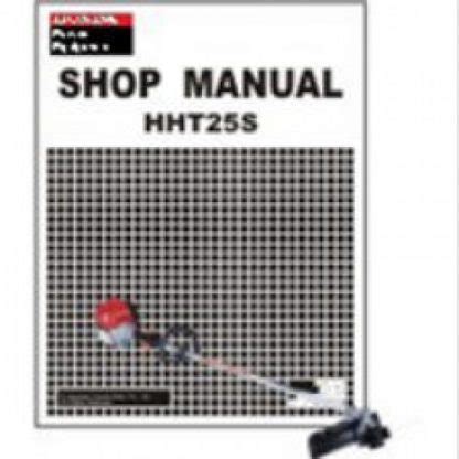 owners manual for hht31s trimmer Reader