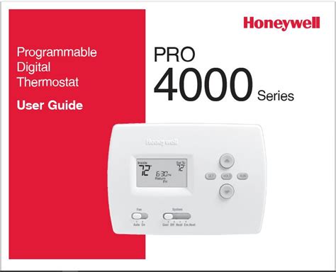 owners manual for honeywell th4110d1007 Epub