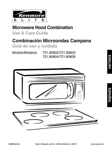 owners manual for kenmore microwave oven Kindle Editon