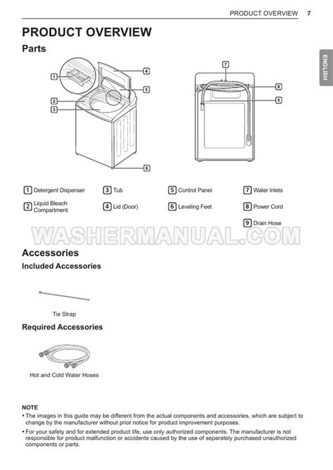 owners manual for lg washer Kindle Editon