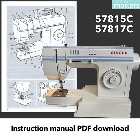 owners manual for singer sewing machine Reader