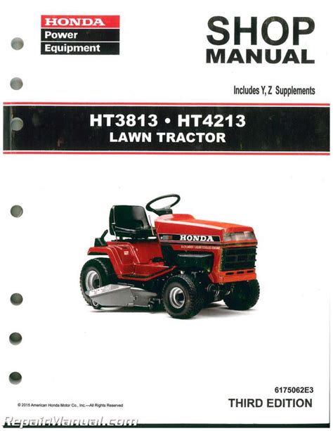 owners manual honda 11hp Kindle Editon