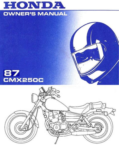 owners manual honda rebel PDF