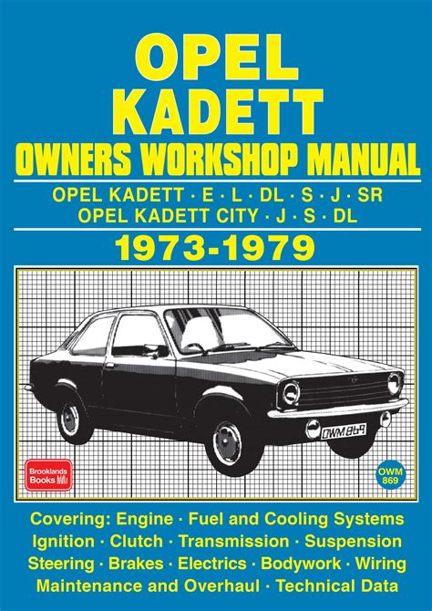 owners manual kadett a Kindle Editon