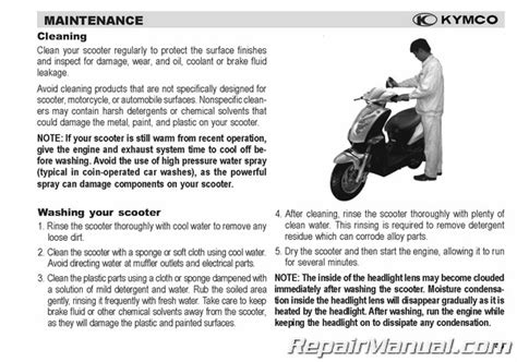 owners manual kymco sector Kindle Editon