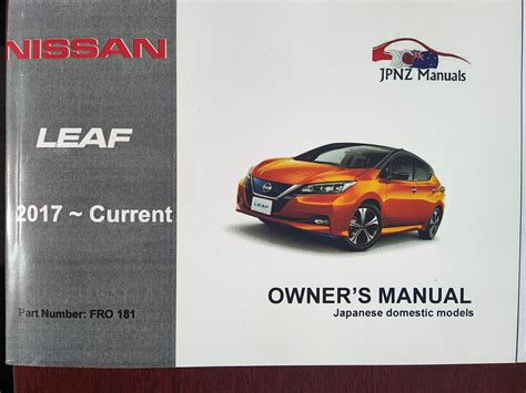 owners manual nissan leaf PDF