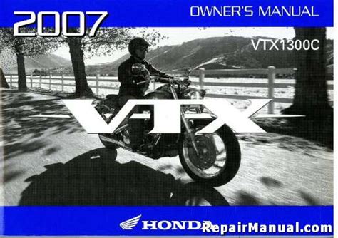 owners manuel 2007 vtx 1800 retro pdf PDF