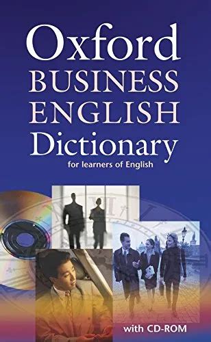 oxford business english dictionary for learners of english pdf