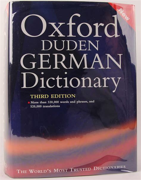 oxford duden german dictionary german english or english german Doc