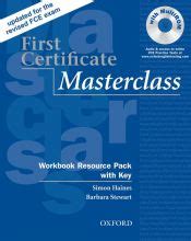 oxford first certificate masterclass workbook key Kindle Editon