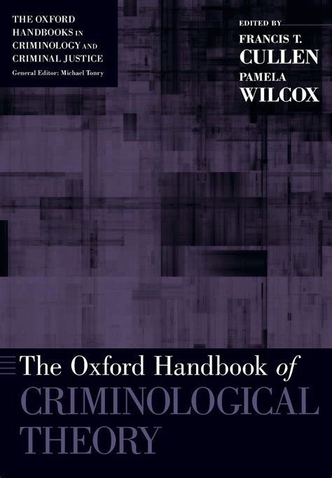 oxford handbook criminological theory handbooks Reader