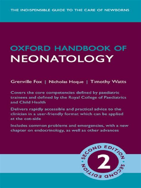oxford handbook of neonatology oxford handbook of neonatology Epub