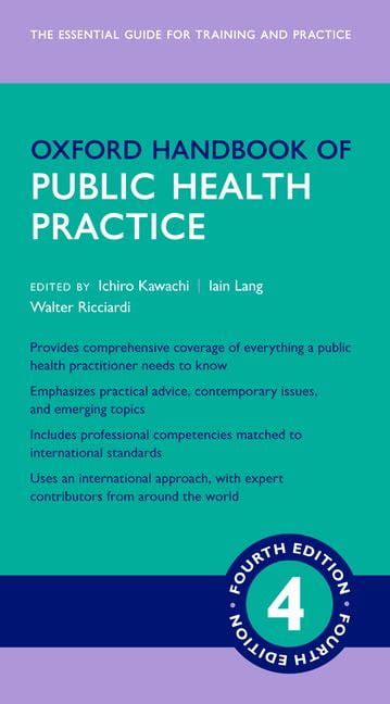 oxford handbook of public health practice Ebook Reader