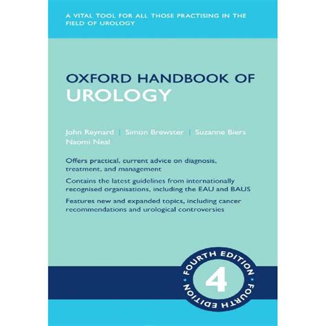 oxford handbook of urology oxford handbook of urology Kindle Editon