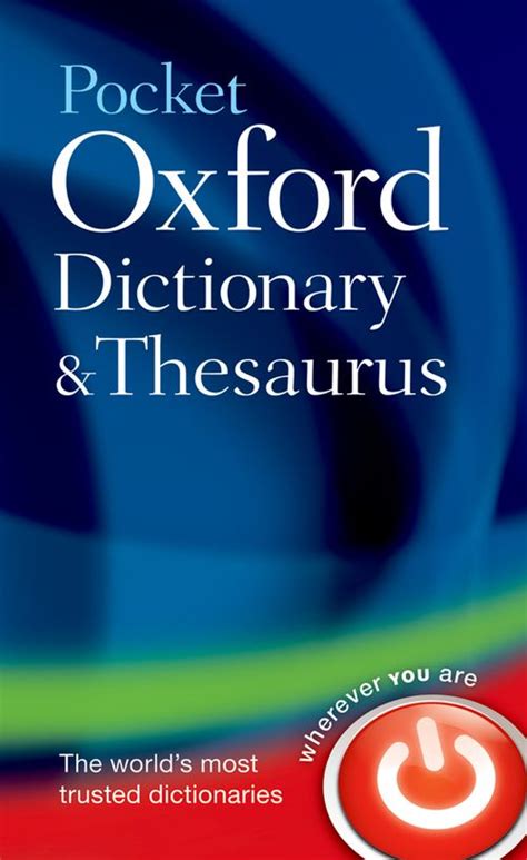 oxford pocket dictionary and thesaurus Kindle Editon