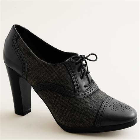 oxford shoes heels