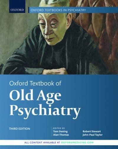oxford textbook of old age psychiatry oxford textbooks in psychiatry Epub